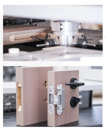 Excitech CNC Solution pengeluaran bersepadu pintu, dinding dan kabinet.