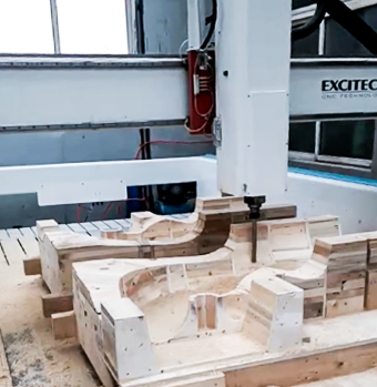 Mesin Kerja Kayu 5 Axis
