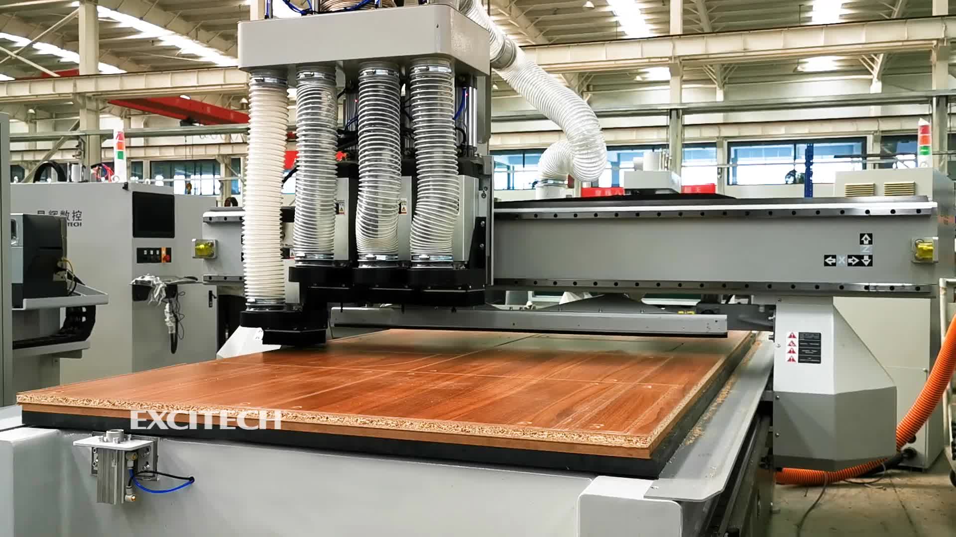 Excitech Four-Head Work Centre CNC Machine