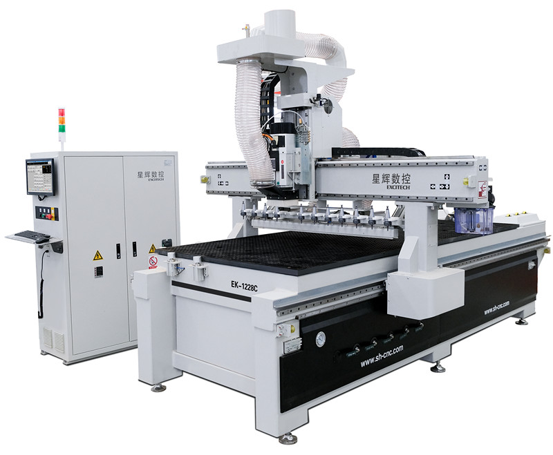 Alat Pra Pelabelan Linear CNC EK-C Siri Menukar Mesin Bersarang