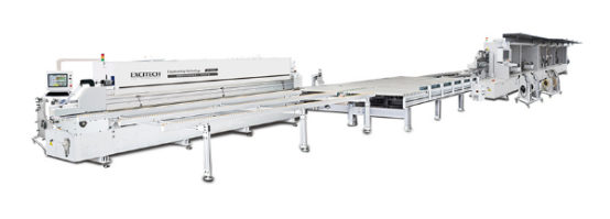 Barisan Pengeluaran Rotary Banding Edge untuk Mesin CNC Kerja Kayu